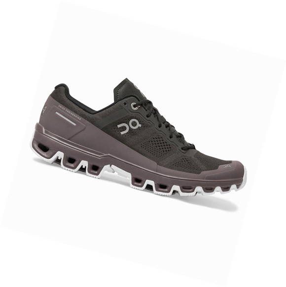On Cloudventure Női Trail Futócipő Szürke Lila | LSK214690
