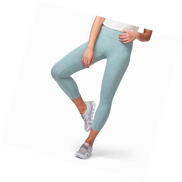 On Tights 7/8 Női Running Leggings Olivazöld | JYQ397061